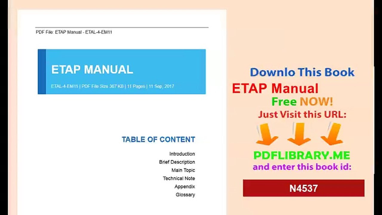 [PDF] ETAP Manual [D0WNL04D]