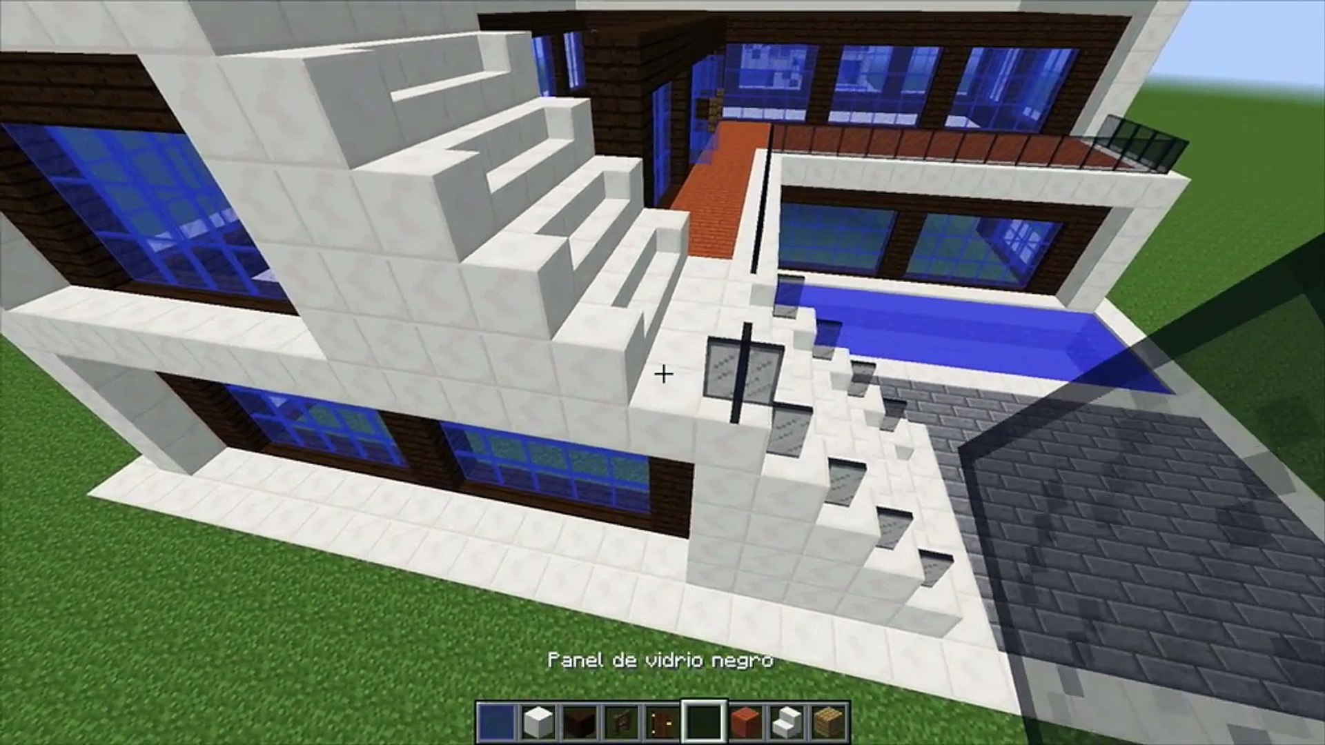 Como Hacer Casa Moderna En Minecraft