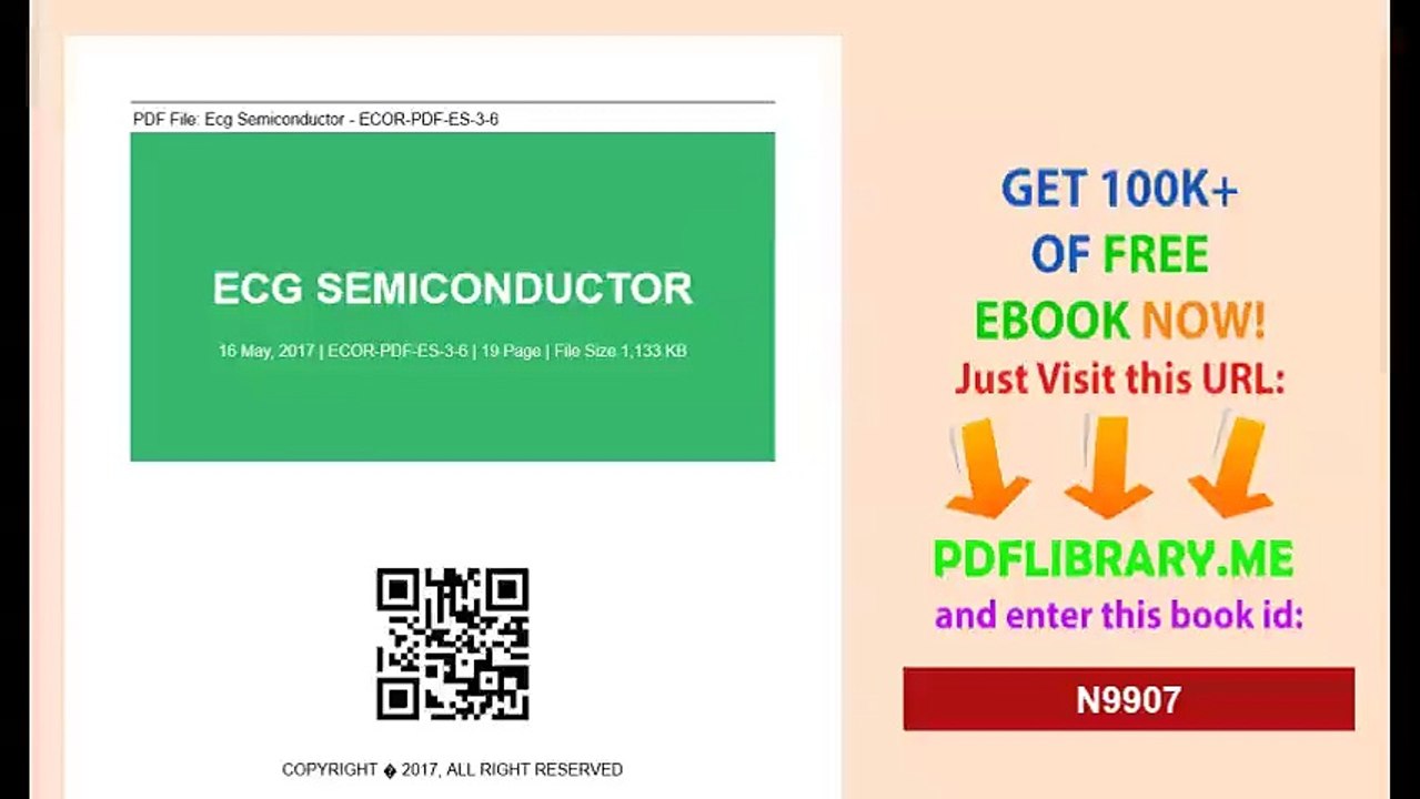 [PDF] Ecg Semiconductor [D0WNL04D]