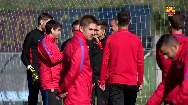 Joint training session with Barça B - USA SPORTS
