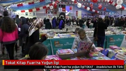 Tokat Kitap Fuarı'na Yoğun İlgi