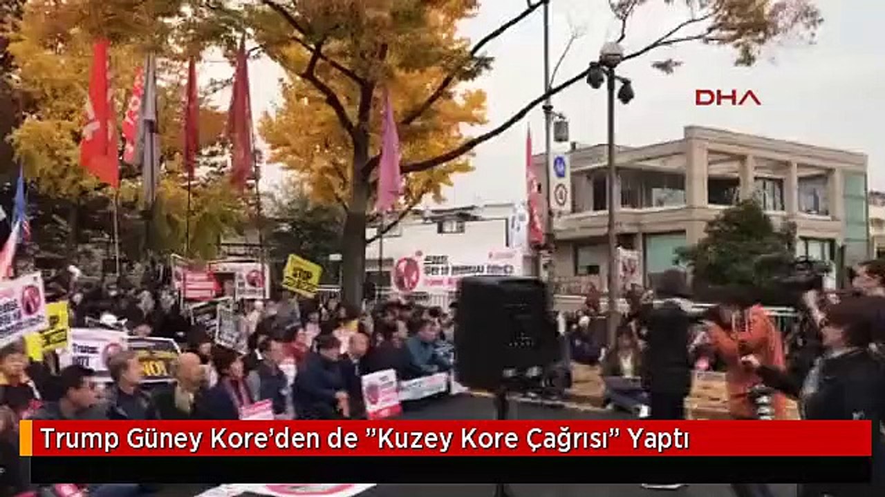 Trump Güney Kore'den de "Kuzey Kore Çağrısı" Yaptı