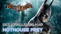 Batman: Arkham Asylum (PC) - DLC Challenge Map - Hothouse Prey (0:53)