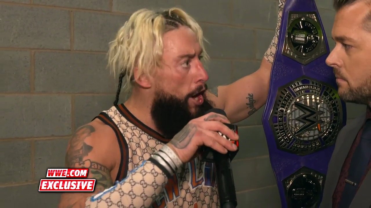 Enzo Amore invites the U.K. roster to -The Zo Show-- Raw Fallout, Nov. 6, 2017 -USA SPORTS