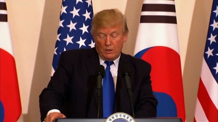 Trump qualifie la Corée du Nord de "menace mondiale"