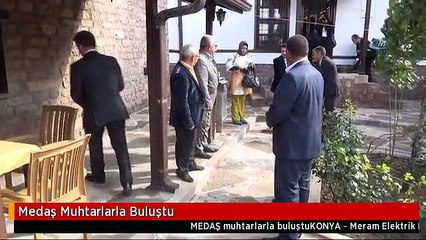 Medaş Muhtarlarla Buluştu