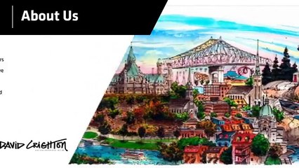 Urban Landscape Illustrations by David Crighton