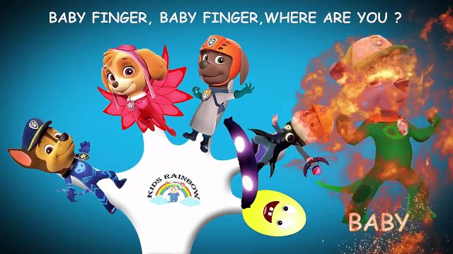 Paw Patrol Transforms Into PJ Masks | Finger Family Paw Patrol Nursery Rhymes
