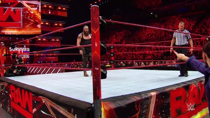 Braun Strowman vs. The Miz- Raw, Nov. 6, 2017