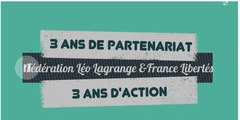 3 ans de partenariat Fondation France Libertes - Fédération Léo Lagrange