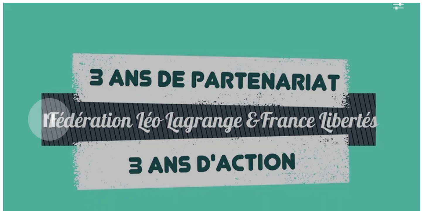 3 ans de partenariat Fondation France Libertes - Fédération Léo Lagrange