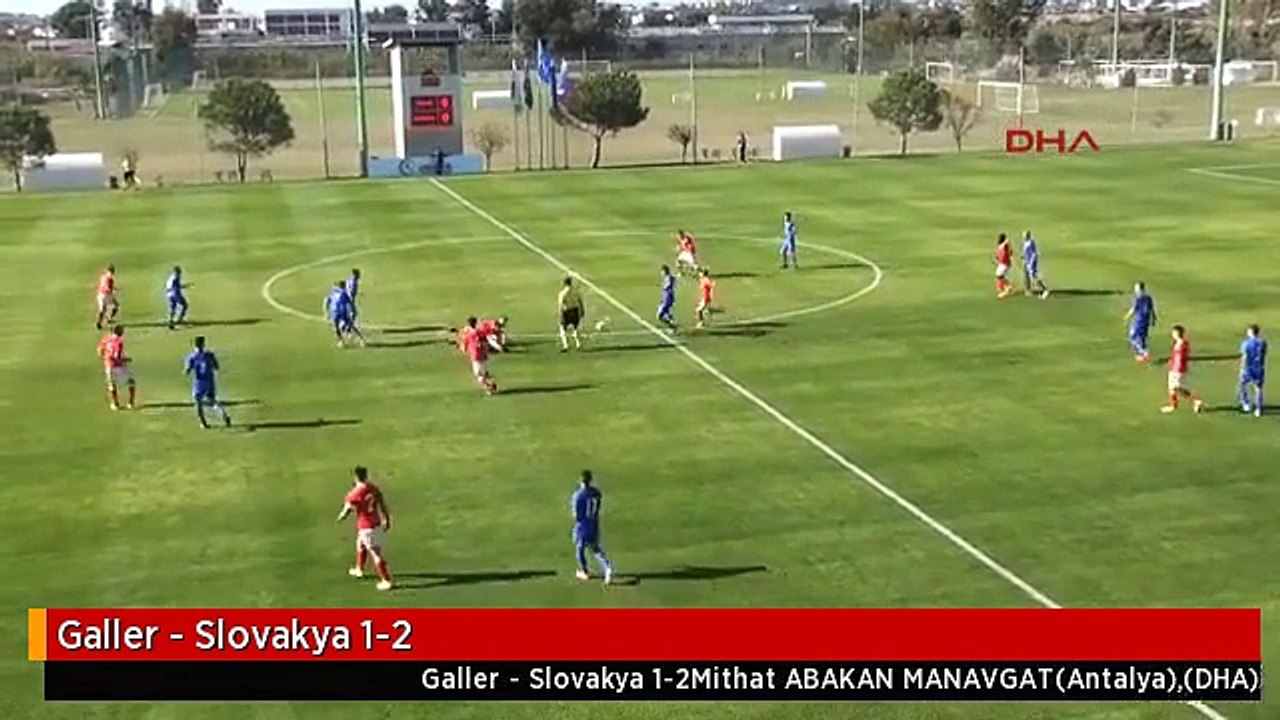 Galler - Slovakya 1-2