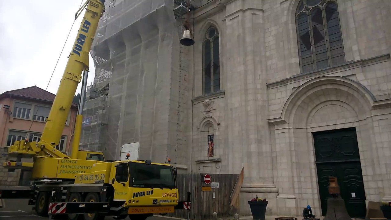 Saint-Claude: les cloches vont retrouver leur clocher