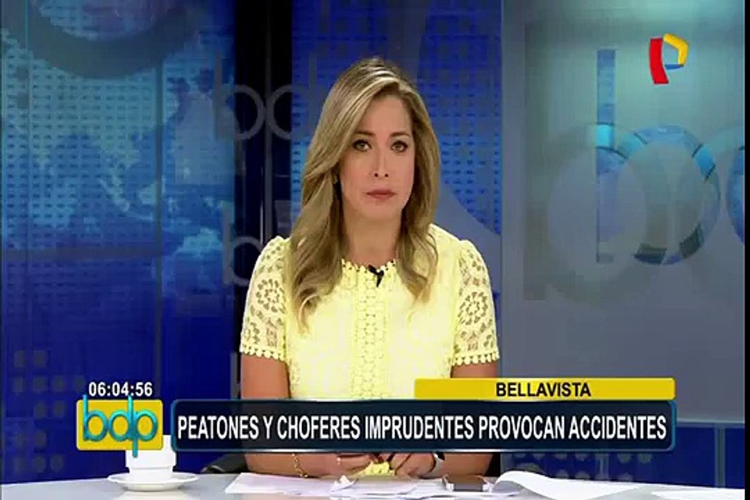 Bellavista: cámaras captan aparatosos accidentes de tránsito