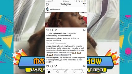 Mozart La Para le da boche a DJ Topo pero el arremete contra Mozart y de paso le dice de tó a  Melymel