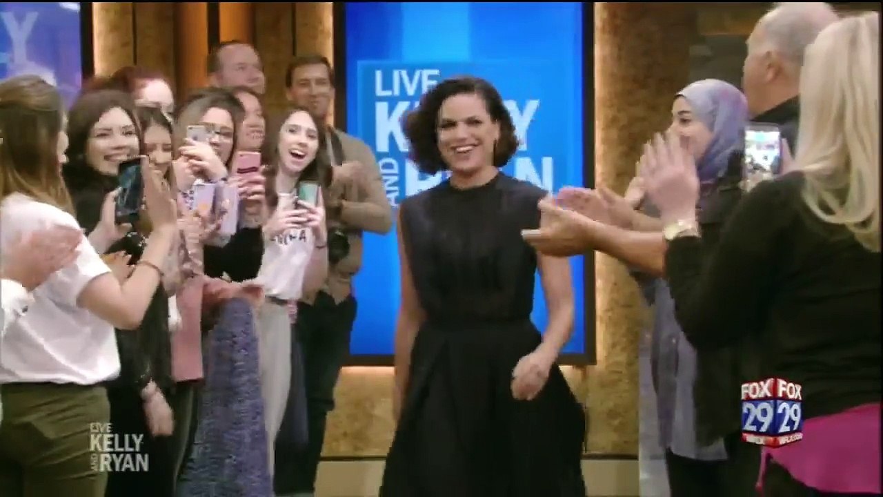 [HD] Lana Parrilla Interview On Live With Kelly & Ryan 10/6/2017