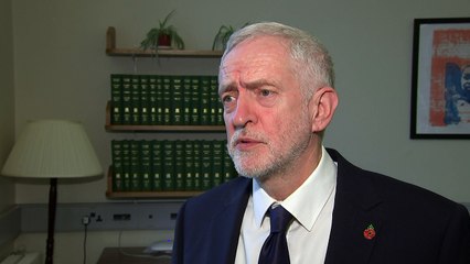 Corbyn reacts to the death of Sargeant
