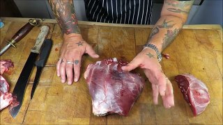 How To Butcher A Haunch Of Venison. #SRP