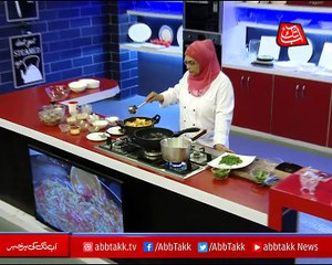 Abbtakk - Daawat-e-Rahat - Episode 157 (Badami Dahi Gosht, Lazeez Mix Vegetable) - 08 November 2017