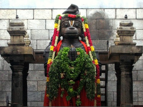 Namakkal Anjaneyar Thirumanjanam | நாமக்கல் ஆஞ்சநேயர் திருமஞ்சனம்.