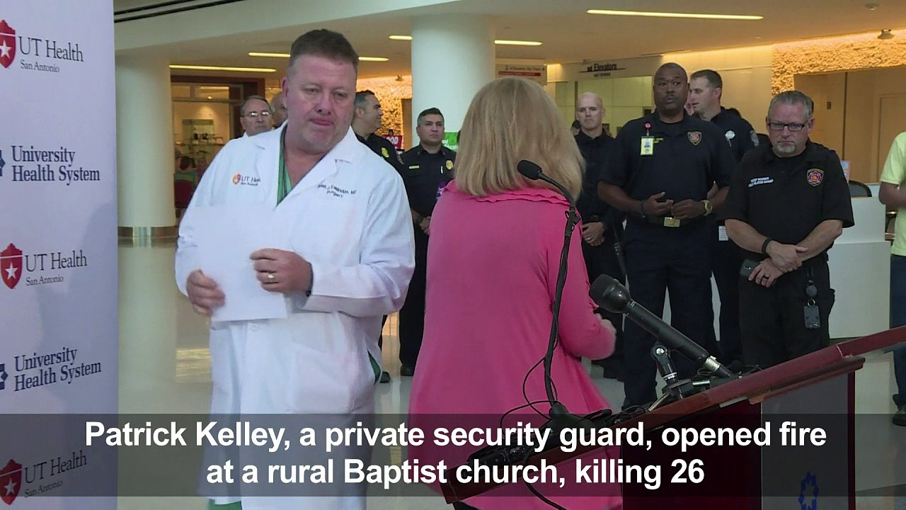 'Gut wrenching' injuries after Texas shooting, says doctor