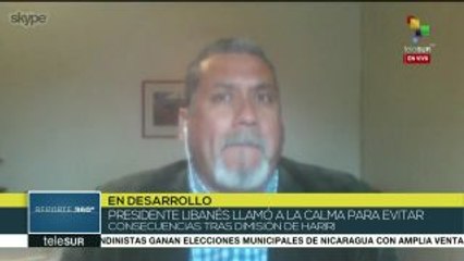 Jofré: Hariri es un instrumento para desestabilizar al Líbano