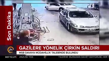 Gazilere yönelik çirkin saldırı