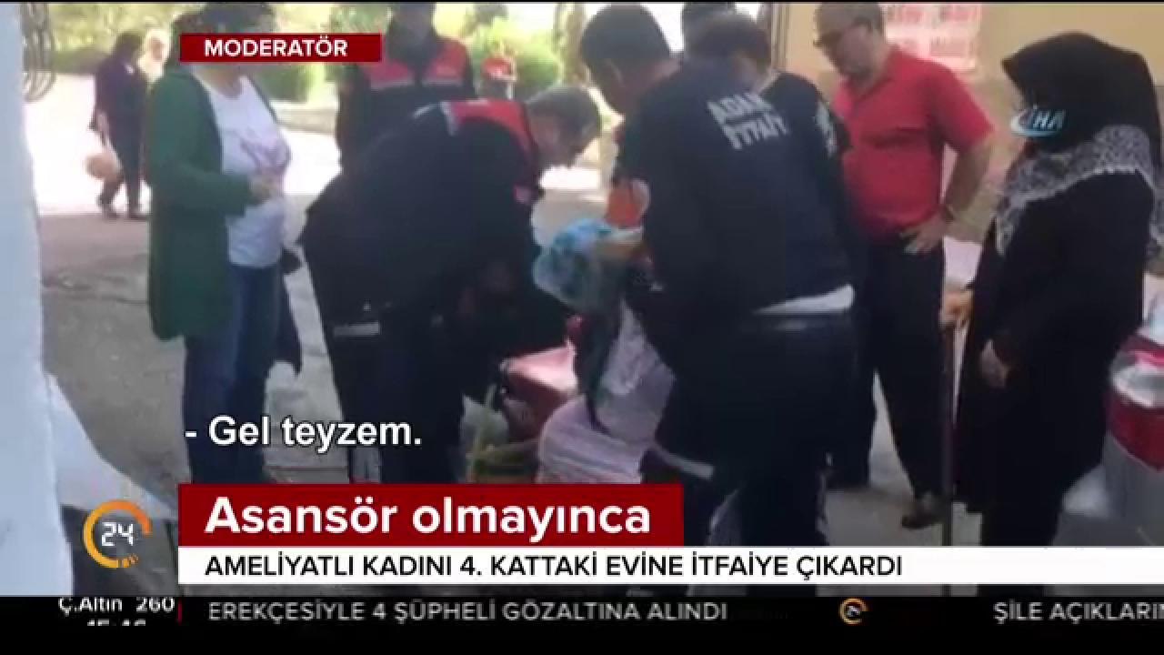 Asansör olmayınca