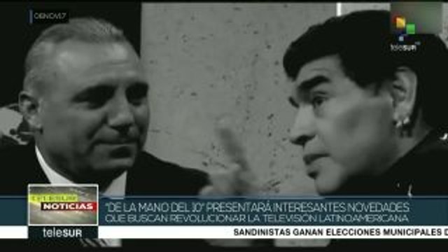 teleSUR estrenará De la Mano del Diez con Diego Armando Maradona