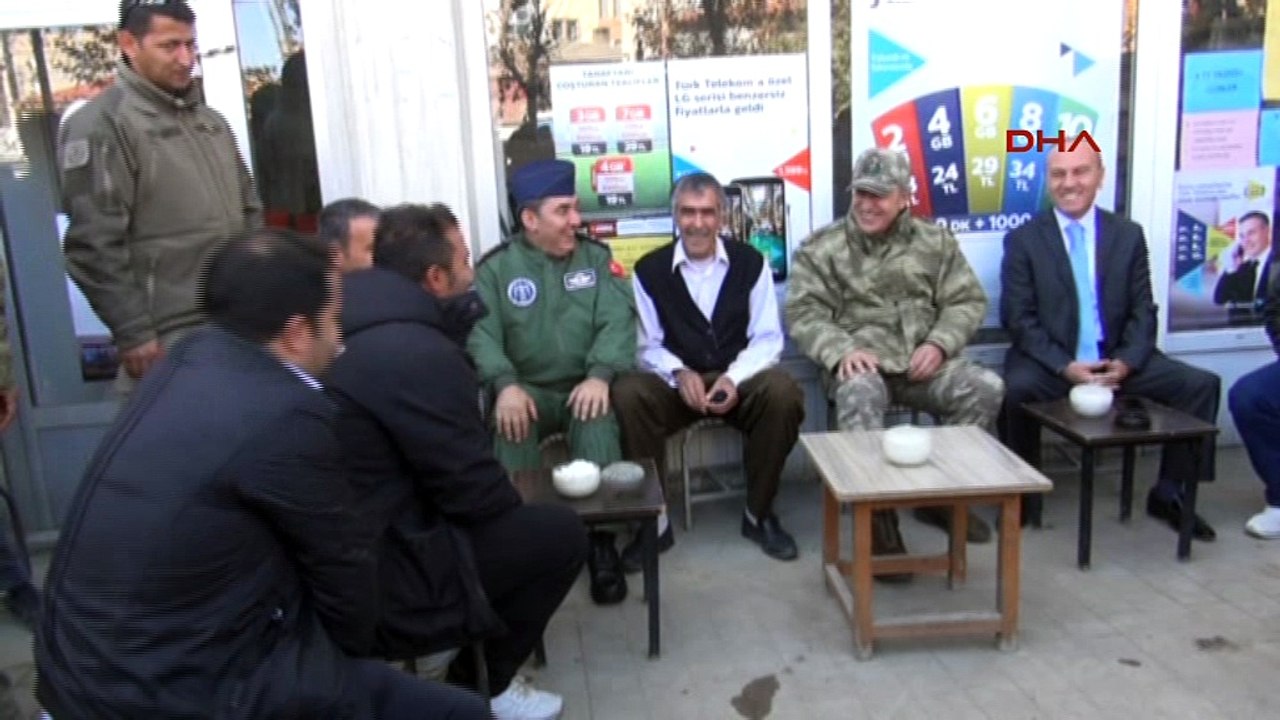 Hulusi Akar Hakkari'de