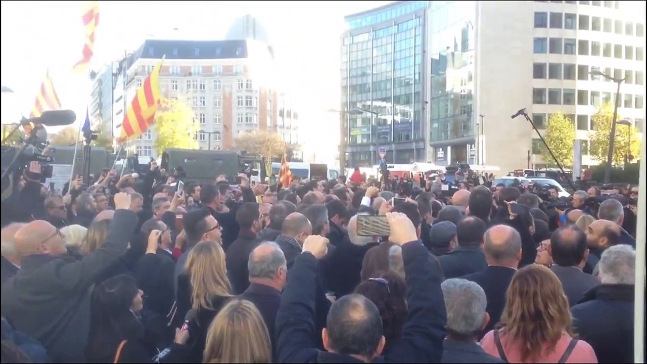 Les maires catalans à Bruxelles