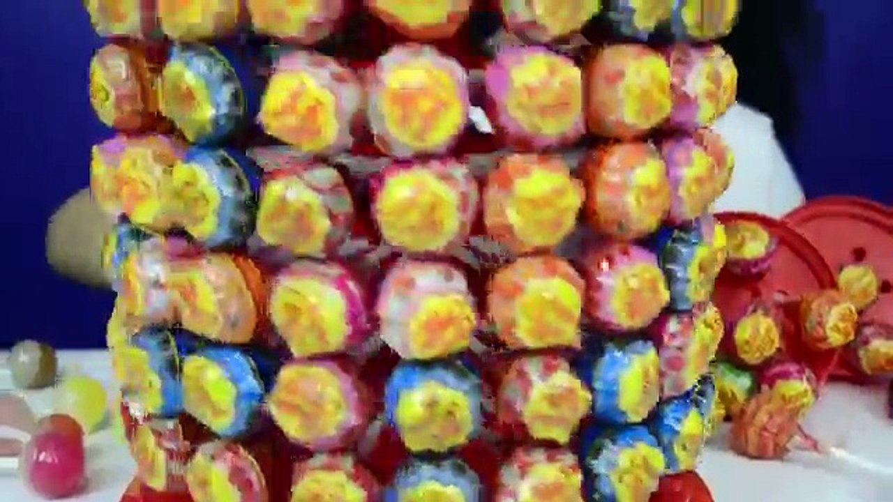Giant Chupa Chups Lollipops Wheel | 2 Giant Chupa Chups Lollipops | Candy & Sweets Review