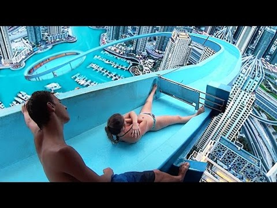 Future Water Slide at Aquapark Wrocław