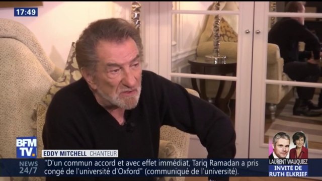 Eddy Mitchell J'ai eu des nouvelles de Johnny Hallyday ce matin il était en studio tout va bien