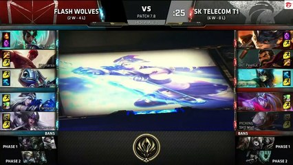 FW VS SKT全場精華 |讓SKT嚐到輸的感覺!就是我狼閃電狼!! | 2017 MSI 季中邀請賽 |