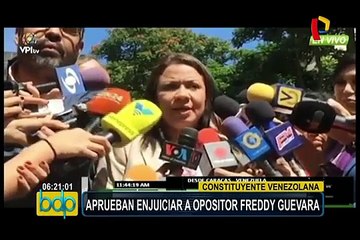 Venezuela: aprueban enjuiciar al vicepresidente del Congreso