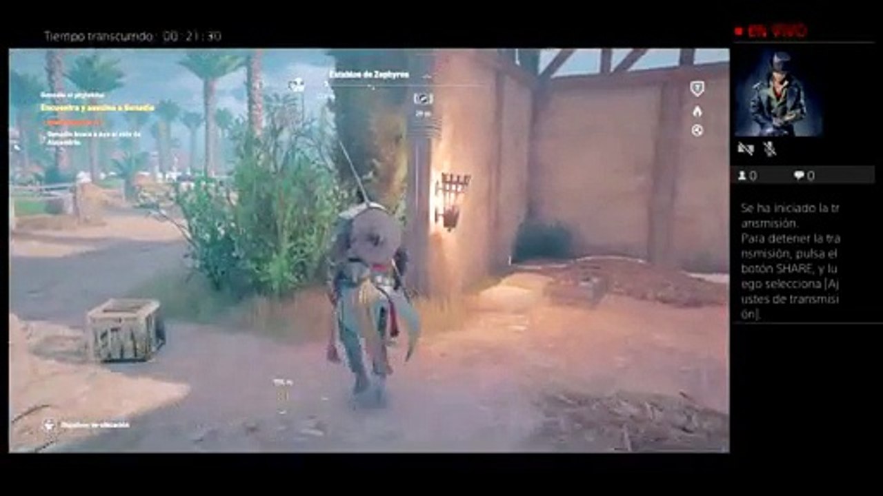 Transmisión de PS4 ASSASSiNS CRED ORIGINS (332)