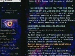 'Steer' Hurricanes using Microwave Beams & Soot