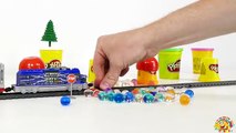 TRAINS FOR CHILDREN VIDEO: Crash on Railway Toys Chuggington, PowerTrains and Cars