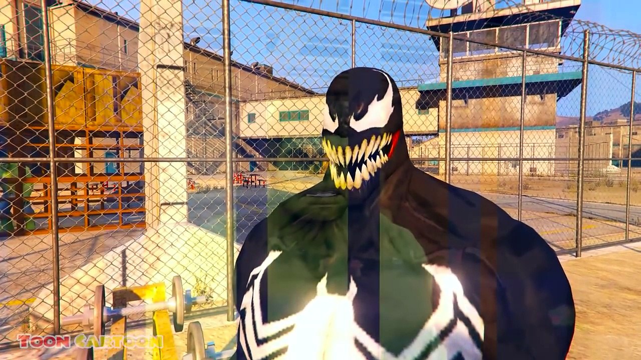 PRISON BREAK! Hulk and Spiderman Escaped From Jail. Cartoon s