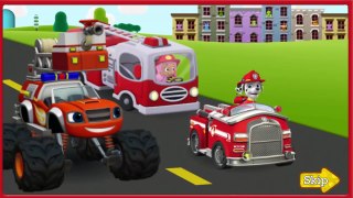Fun Kid Play & Learn Shape, Animal, Firefighter With Paw Patrol, Blaze & Molly - Nick.Jr Firefighter