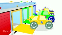 Learning Colors with Monster Truck Color Vehicles for Kids Toddlers - Learn Colours for Children