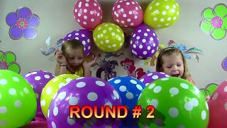 BABY FOOD CHALLENGE - Baby Food Surprise Toys and Giant Balloon Pop