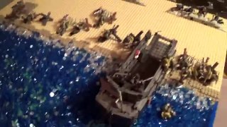 Lego/Mega Bloks Battle for Kiel WW2 MOC (Full tour)