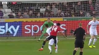 Swansea City 0 x 2 Manchester United - Gols & Melhores Momentos - Copa da Liga Inglesa 2017