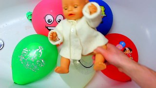 Finger Family Collection Learn Colors with Balloons for toddlers Babies Learning video compilation