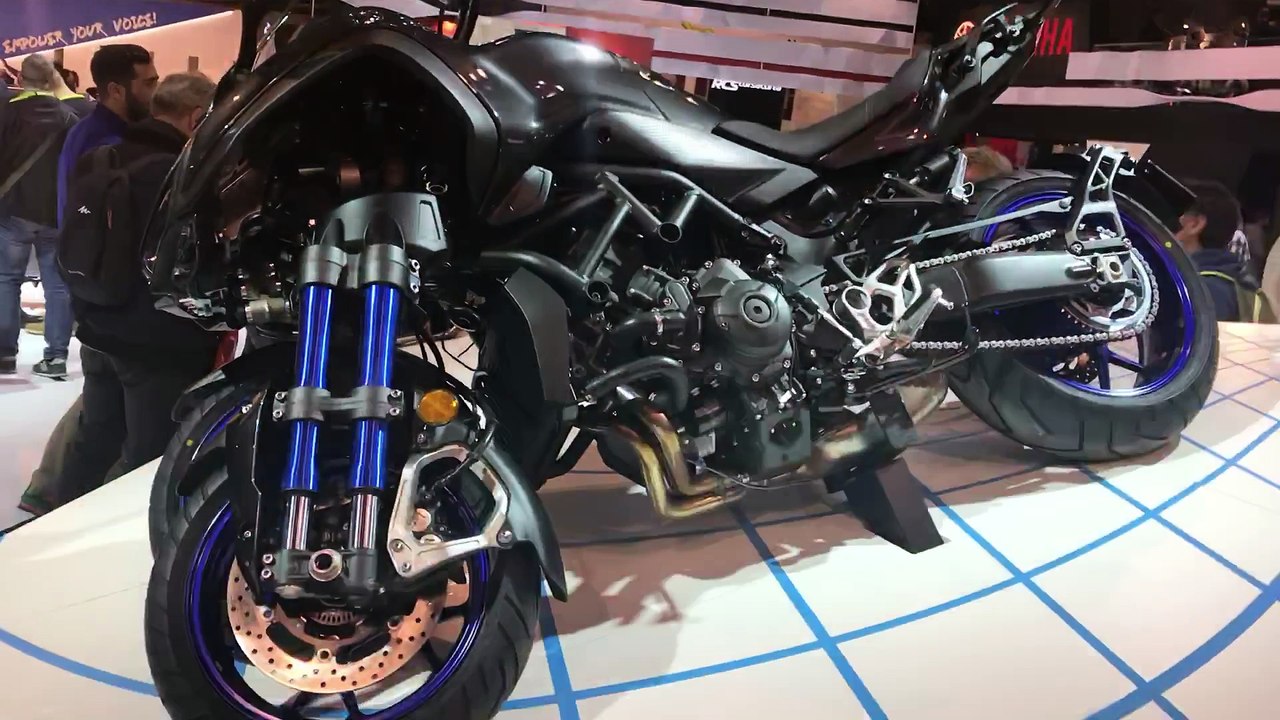 2019 Yamaha Niken Walkaround Footage From EICMA 2017