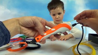 3D ручка для творчества делаем игрушки машинки из пластика 3D Pen make plastic cars