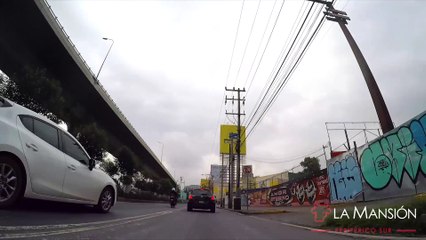 La Mansión Periférico Sur - Recorrido autopista urbana Sur a Norte