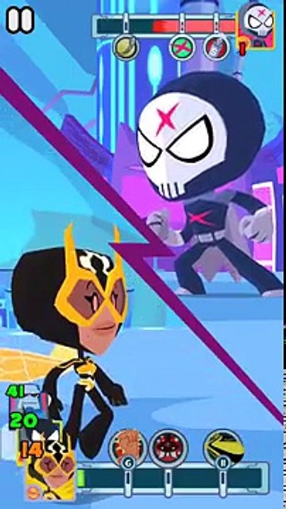 #46 Юные Титаны Вперёд - Игра про Мультики - Teens Titans GO! Teeny Titans - Мини Титаны